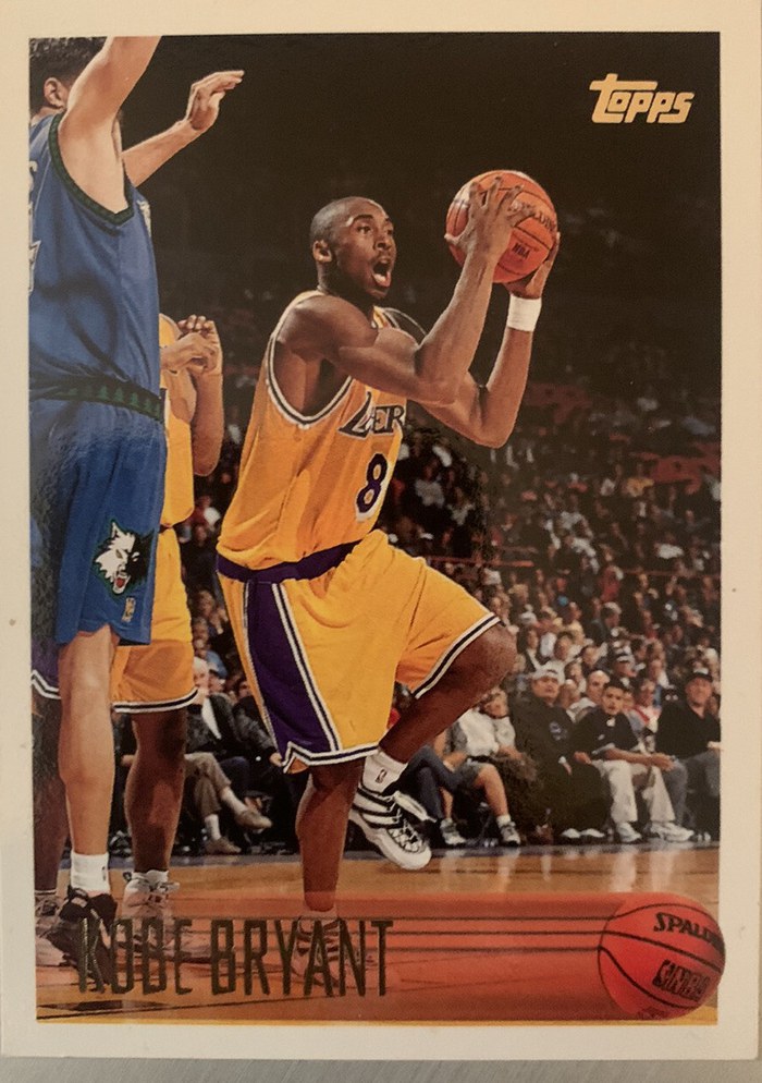 1996 Topps Chrome Kobe Bryant card tracked in CardVine